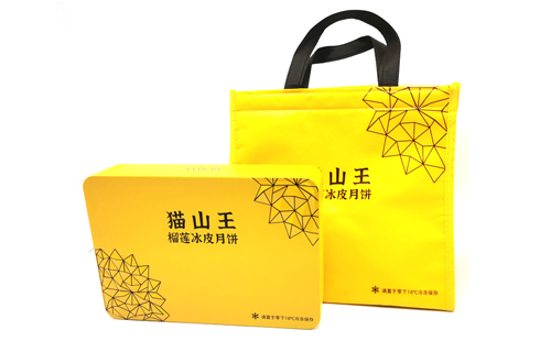 2023年中秋通版榴蓮冰皮月餅鐵盒，品質(zhì)與創(chuàng)意的完美結(jié)合